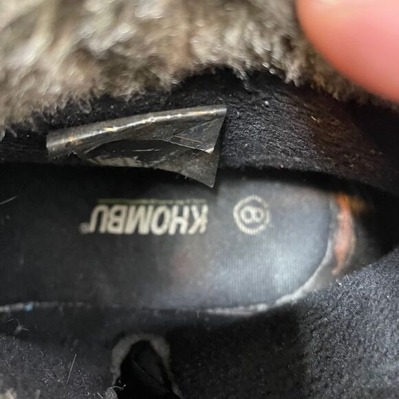 Khombu brown zip up winter bootie brown 8 - Picture 9 of 12